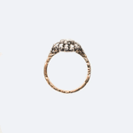 Victorian Dutch Rose Diamond Cluster Ring