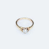 Victorian 18ct Gold Old Mine Cut Diamond Solitaire Ring
