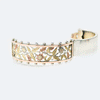 Victorian Silver Gold Bangle, c.1880