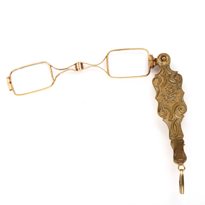 Pair of French Gold Lorgnettes