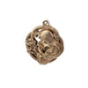A Silver Art Nouveau Mirror Pendant