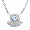 A Marcasite Spinel Necklace by Theodor Farnher