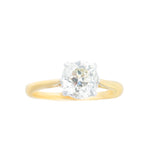 A Single Stone Diamond Ring
